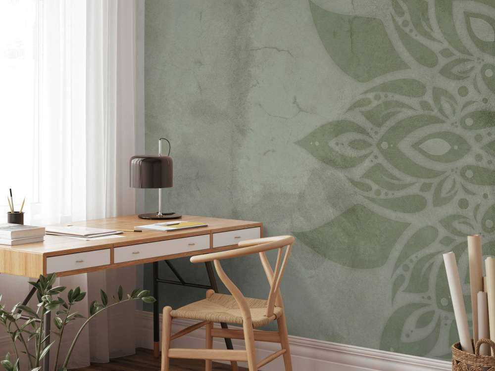 Groene Rustieke Mandala