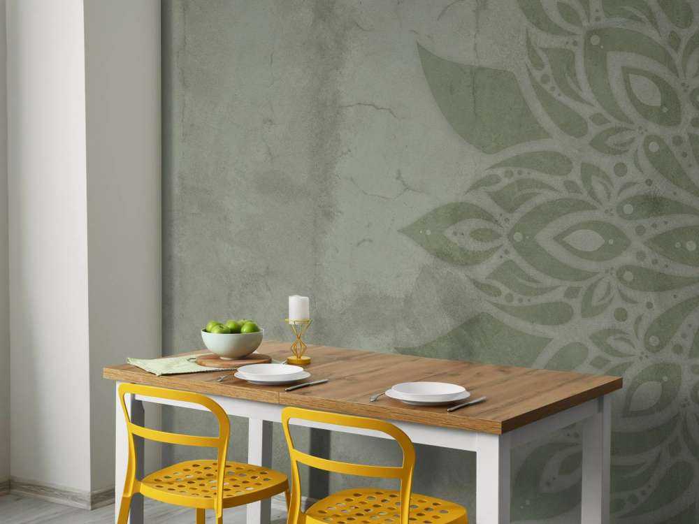 Groene Rustieke Mandala