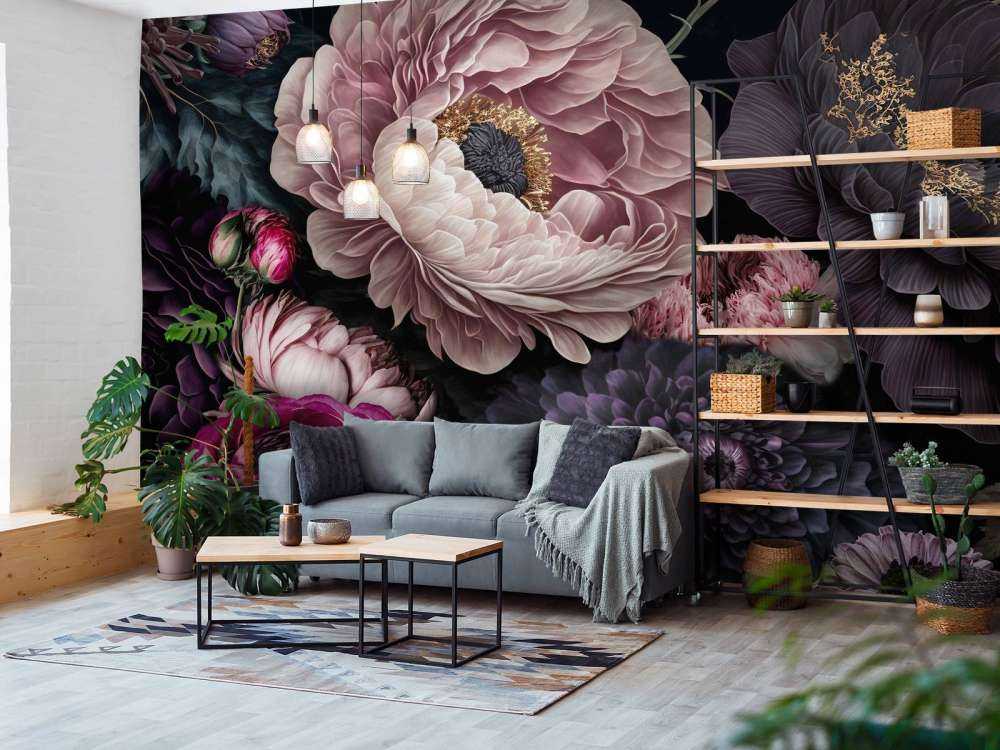 Moody flower fantasy