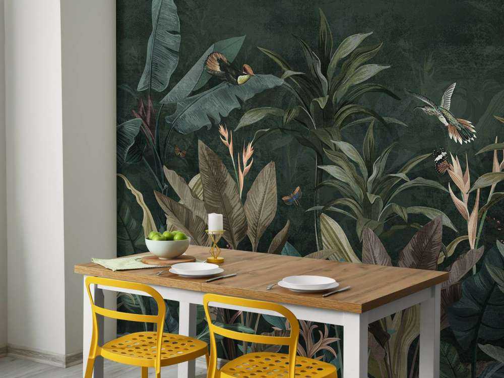 Jungle met insecten