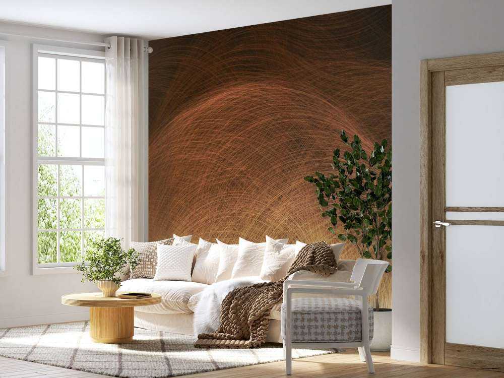 Gouden cirkelpatroon