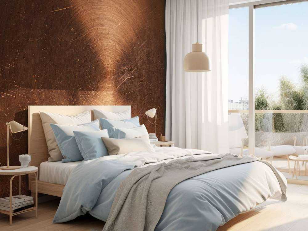 Oude koper textuur
