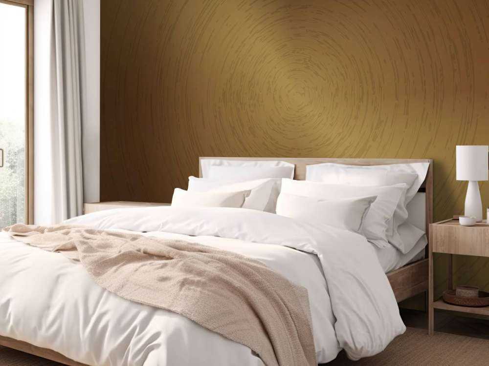 Bronzen cirkelvormige achtergrond