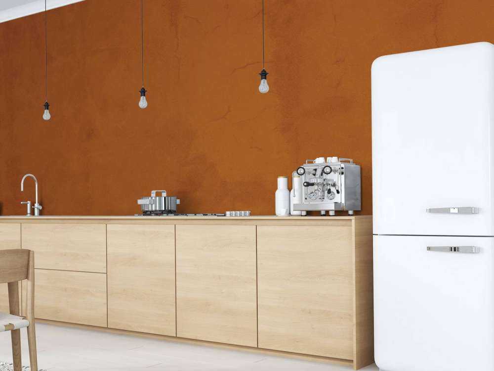 Licht roodbruin beton