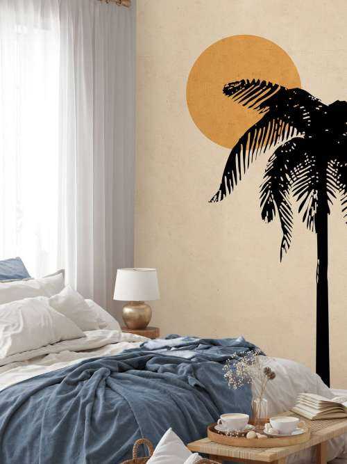 Zwarte palmboom