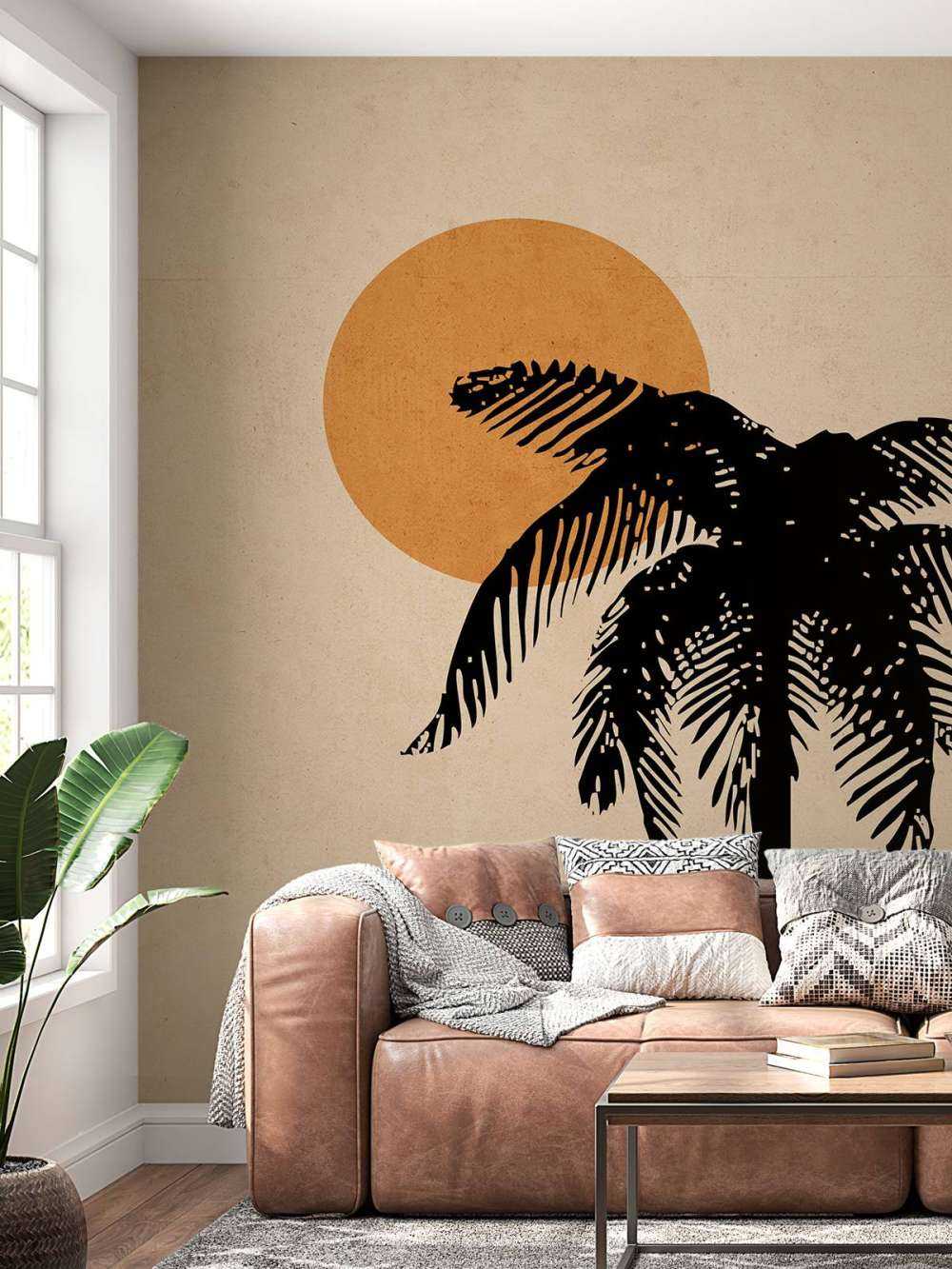 Zwarte palmboom