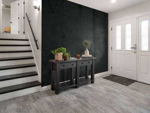 Zwartgrijs beton