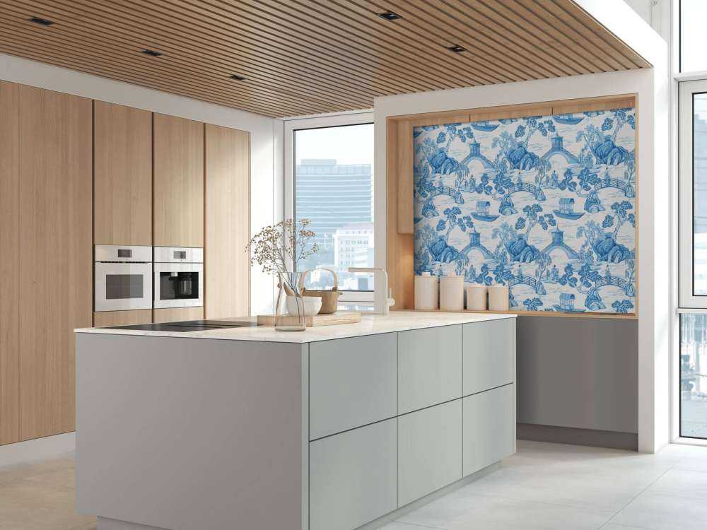 Chinese landschap patroon