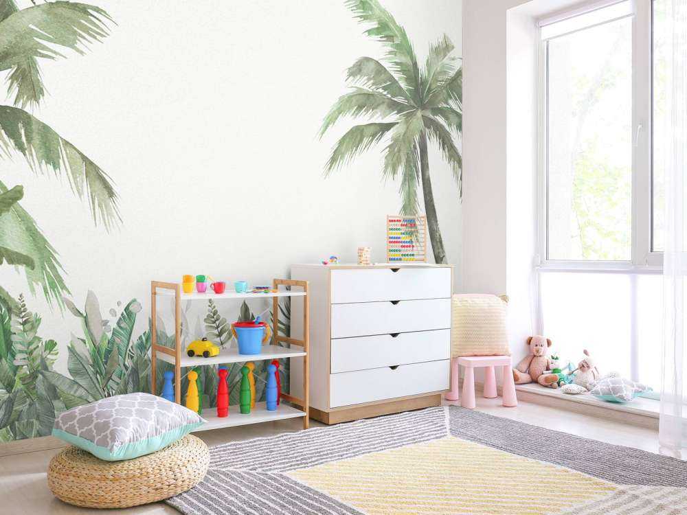 Jungle bomen en planten