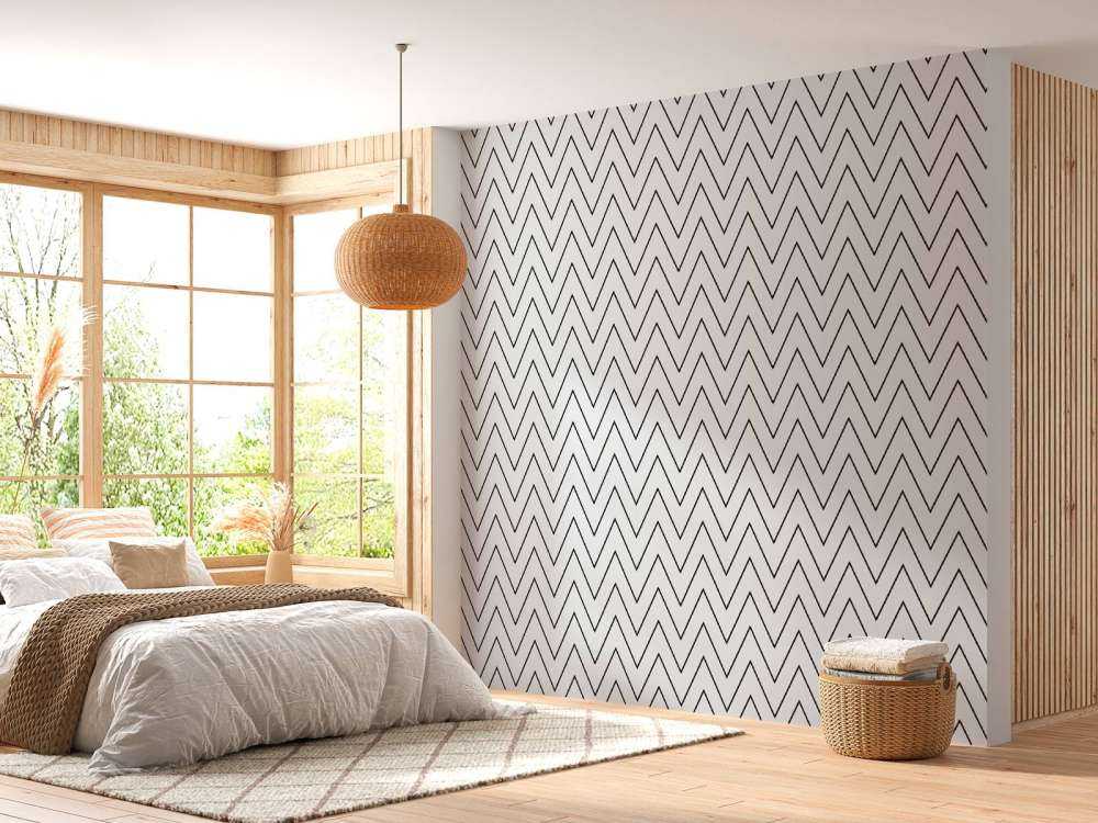 Zigzaggend patroon