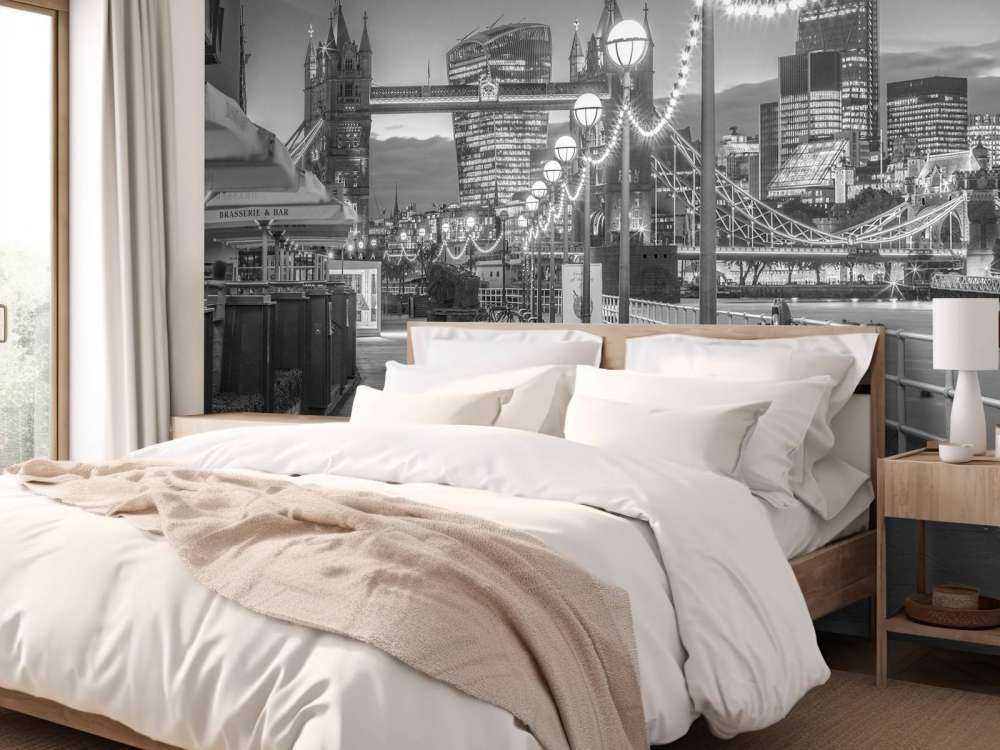 De weg naar Tower Bridge