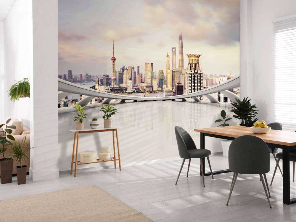 Skyline van Shanghai