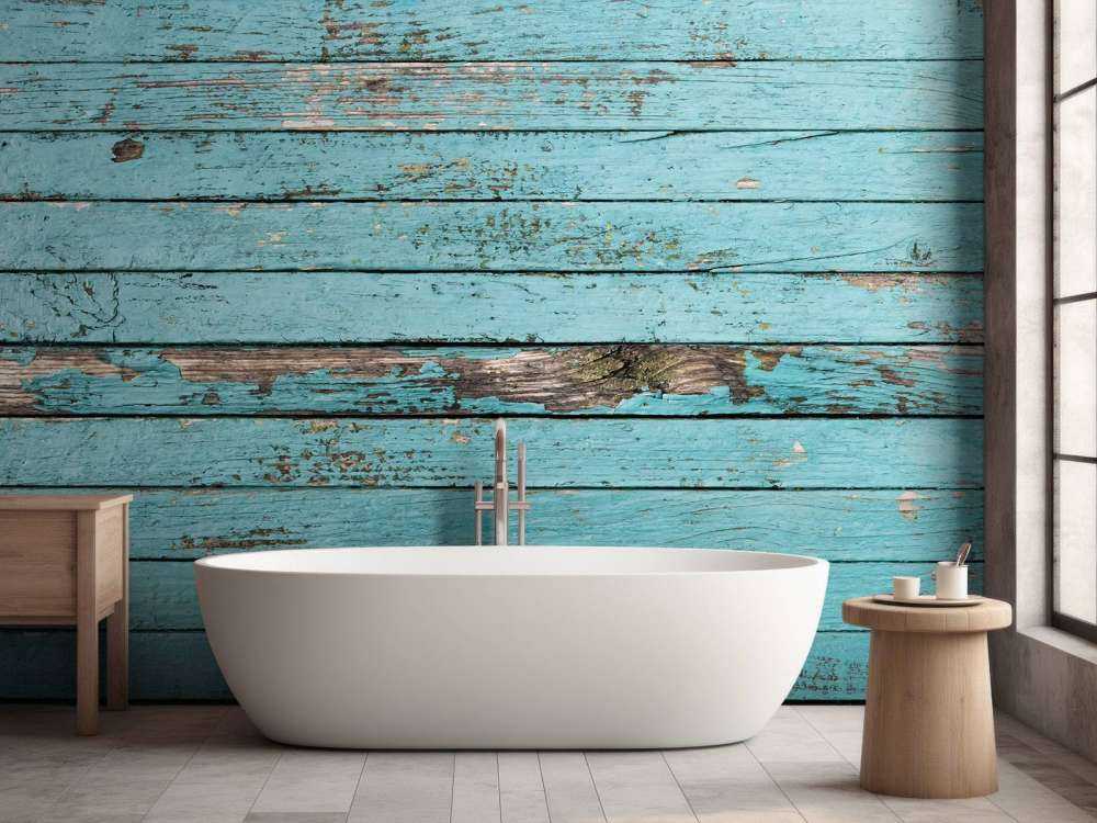 Blauw hout