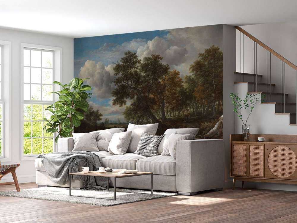 Landschap met waterval