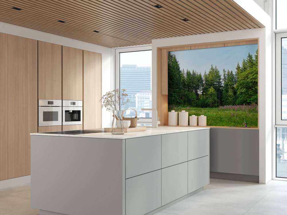 Verlaten plek in het bos