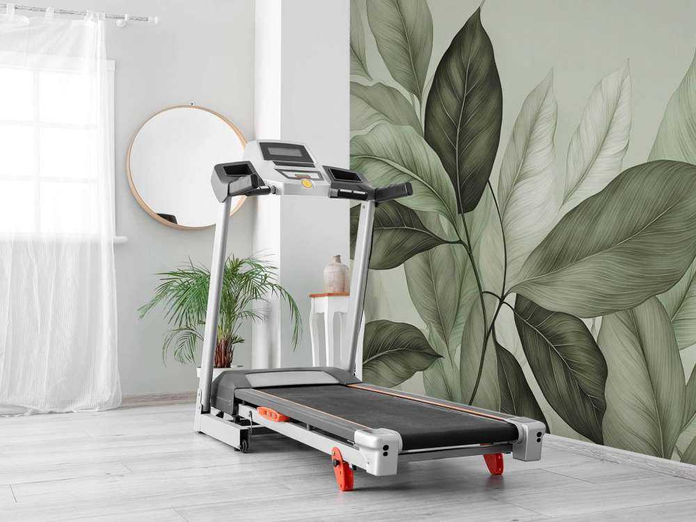 Soft botanical foliage green tranquility