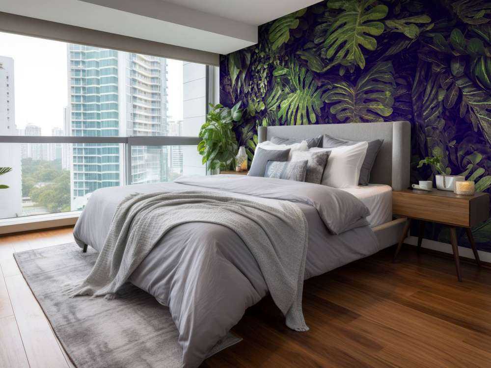 Groene Monstera Bladeren