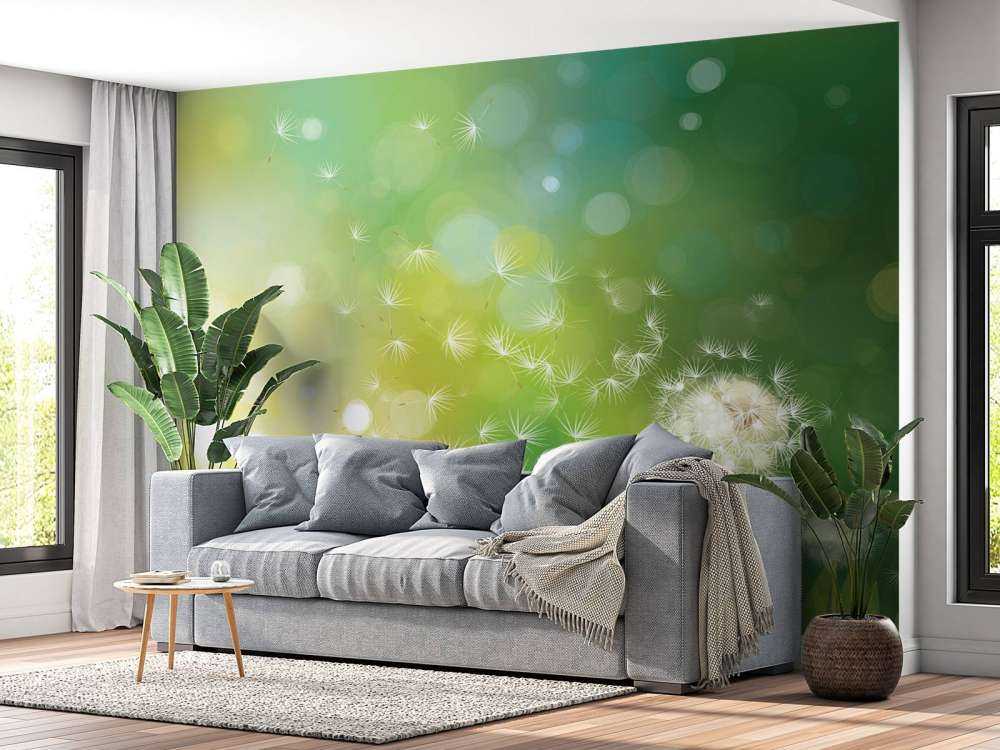 Paardebloemen in de lente