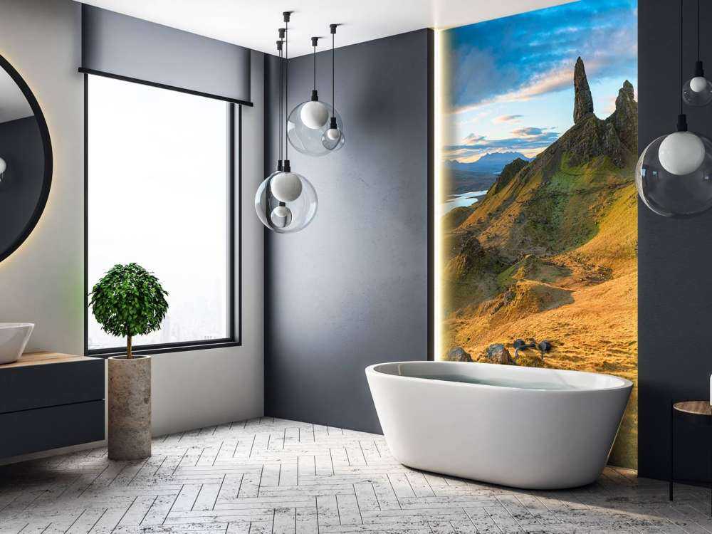 Zonsondergang in Schotland