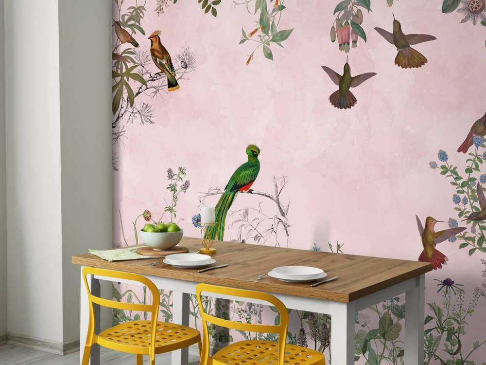 Fields Flower and Birds 3