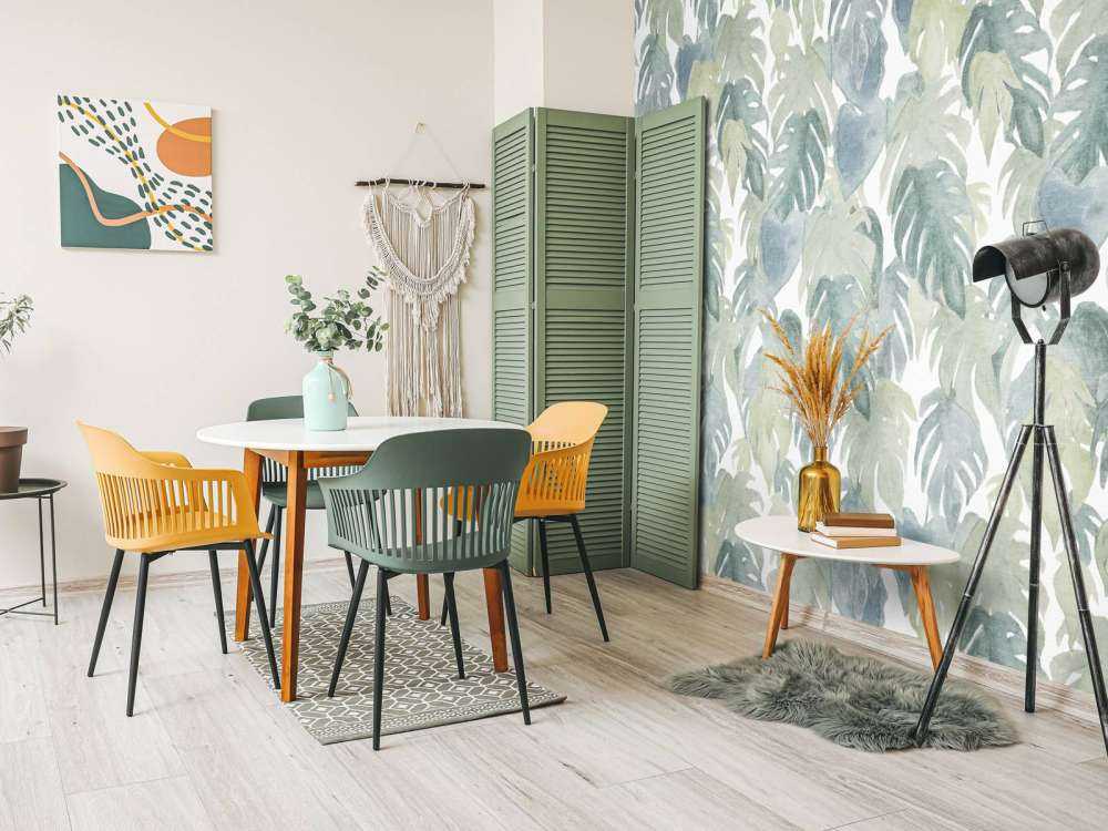 Tropical watercolour Palms