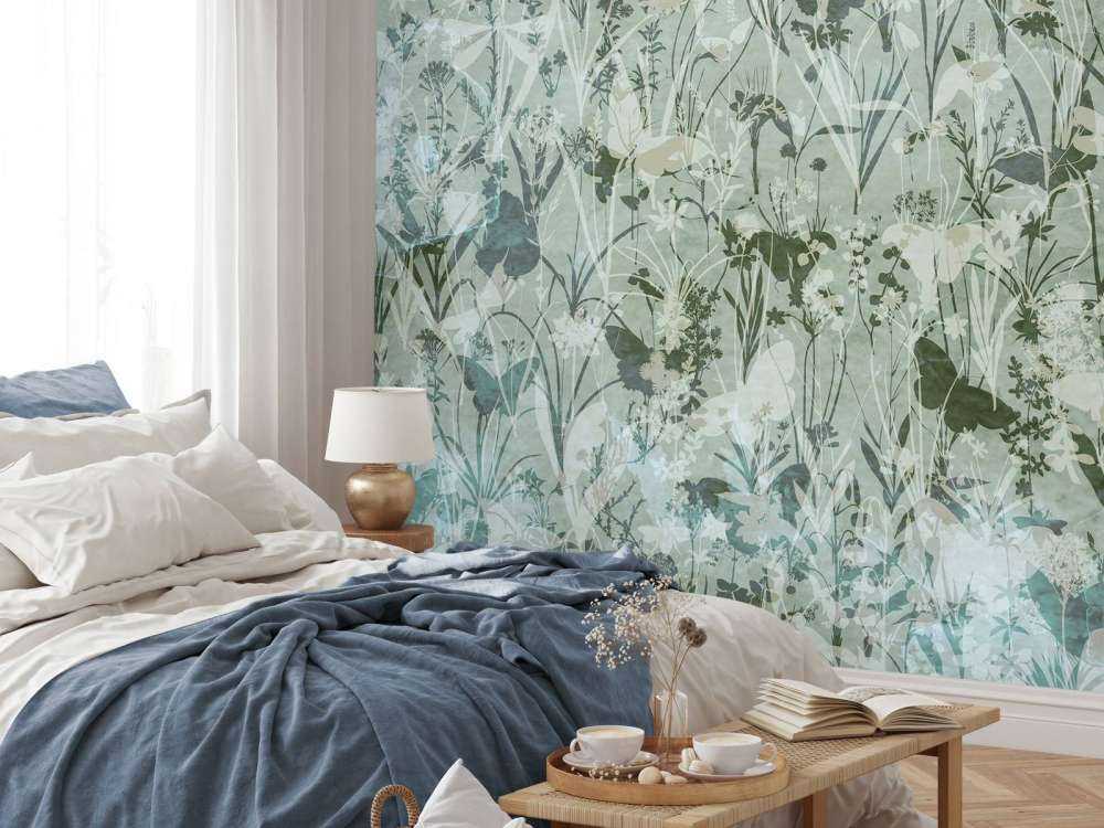 Herbals and Butterflies Double Silhuet 7