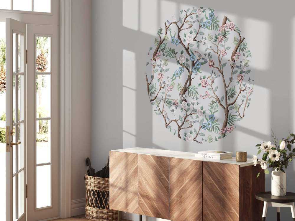 Bloemen patroon, pastel