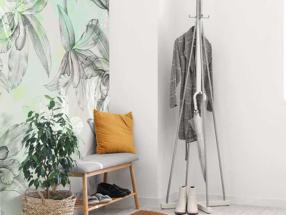 Watercolor Orchid Harmony