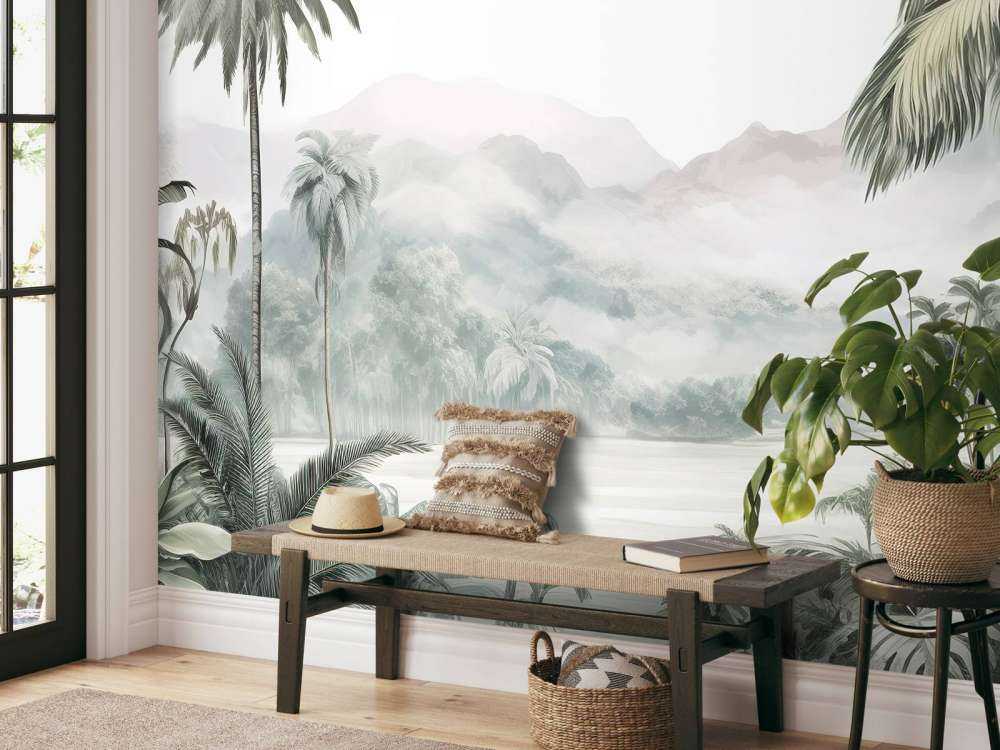 Groen Bergtropen Panorama