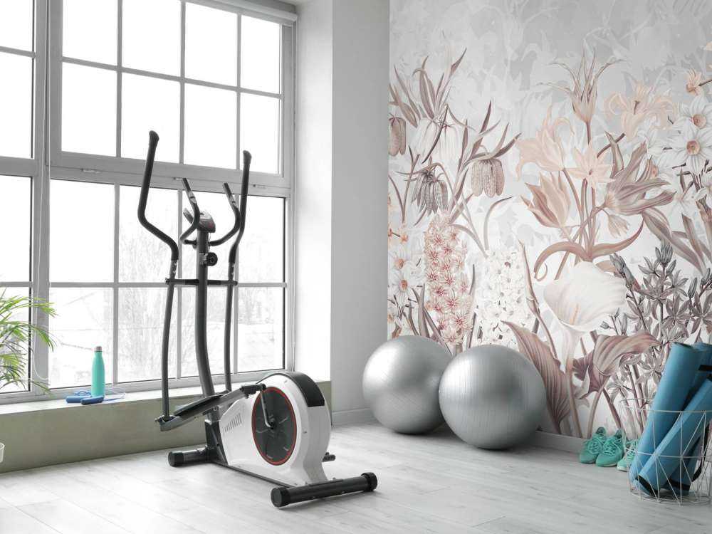 Spring Flowers - Ethereal Gray