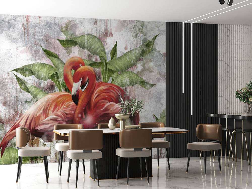 Flamingo Liefdesduet