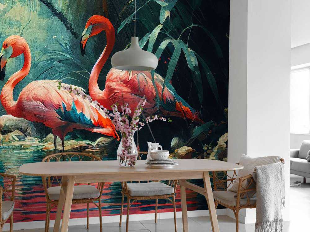 Flamingo Oase Ontwaken