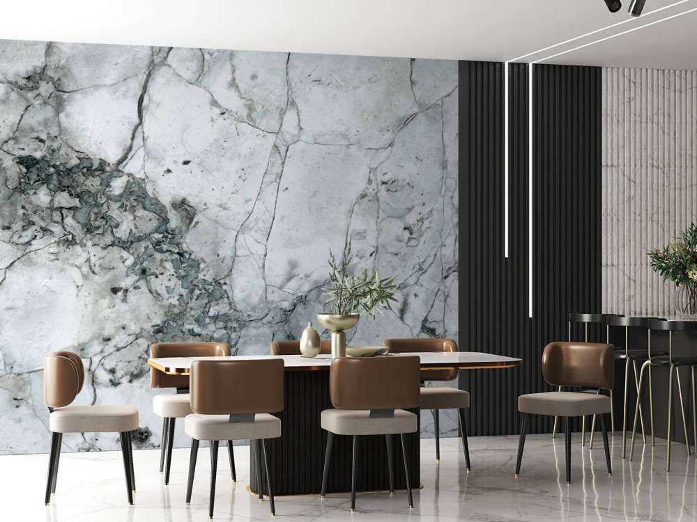 Licht marmer met mooie structuur