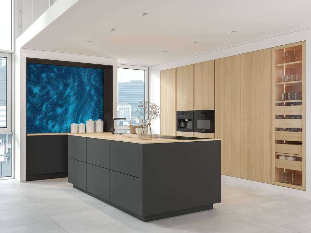 Blauwe glitter stroom