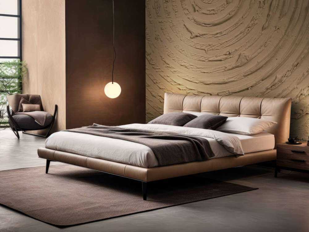 Ronde vormen en lijnen in goud bruin