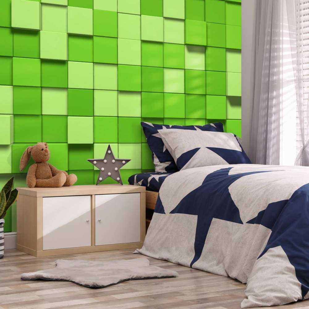 3D Minecraft blokken van gras