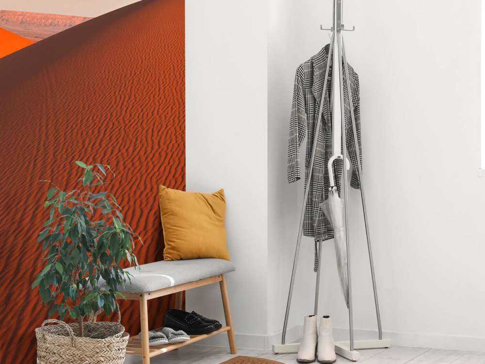 Zandduinen in de sahara woestijn