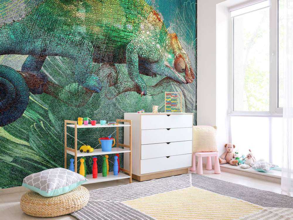 Verstopte kameleon