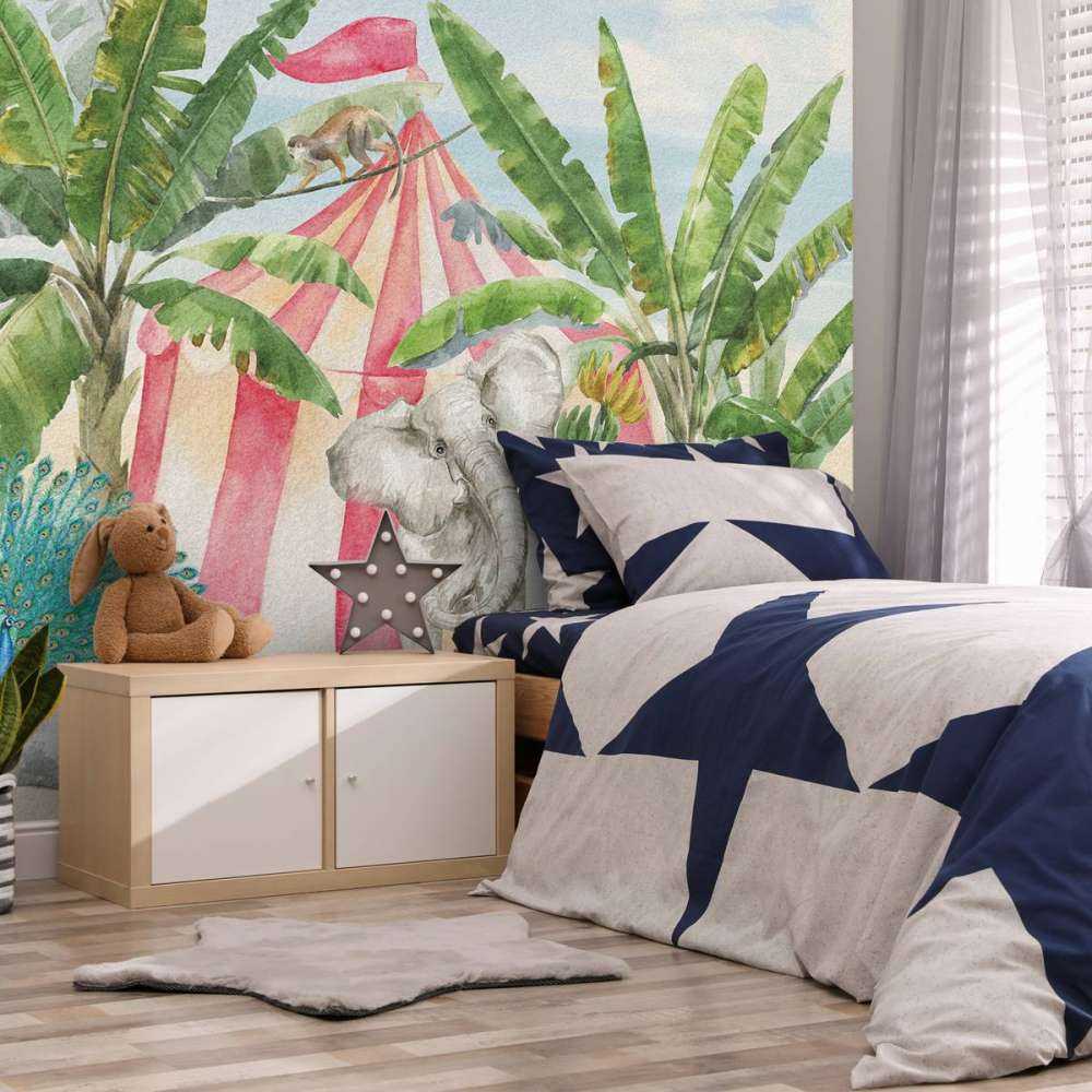 Circus op het strand