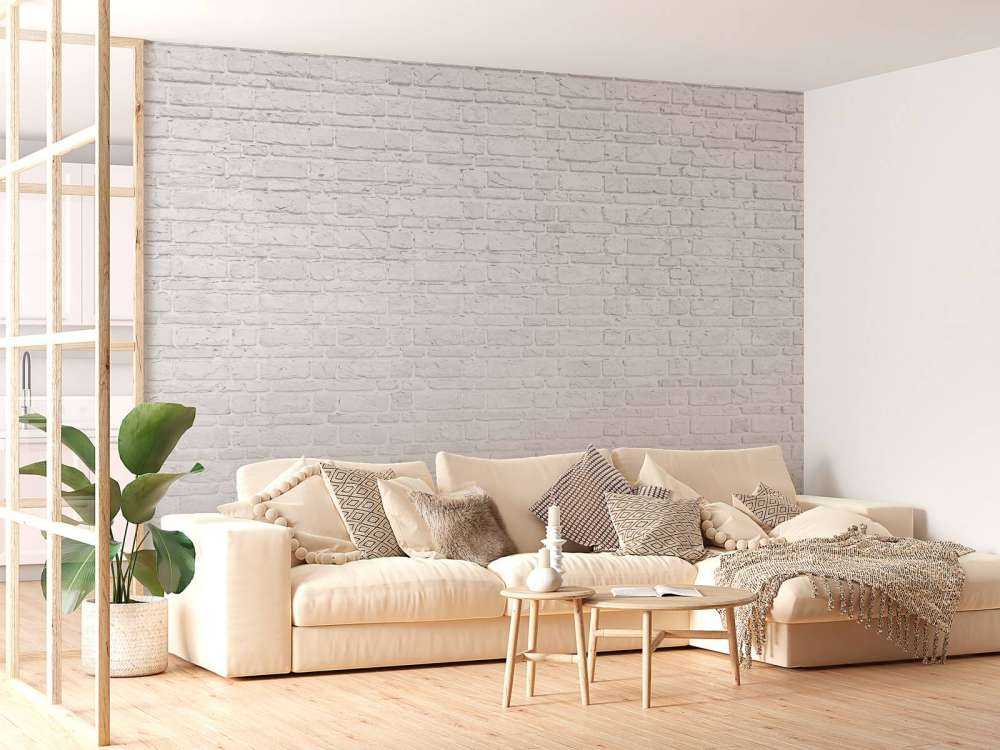 Witte stenen met oud beton
