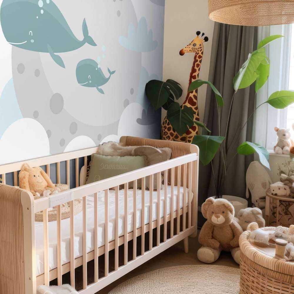 Babydesign met walvissen