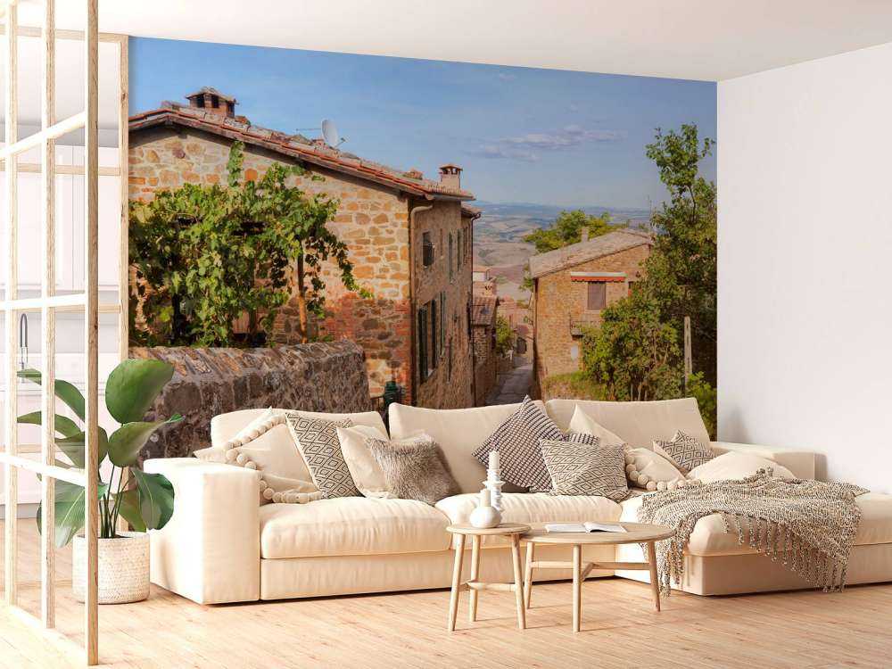 Smal straatje in Italië