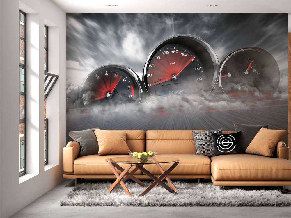 Kilometertellers design