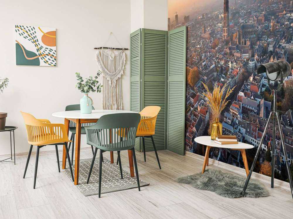 Bovenaanzicht van Utrecht