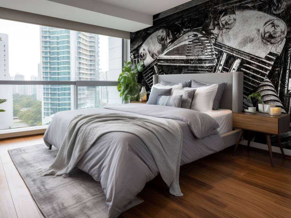 Harley davidson close-up