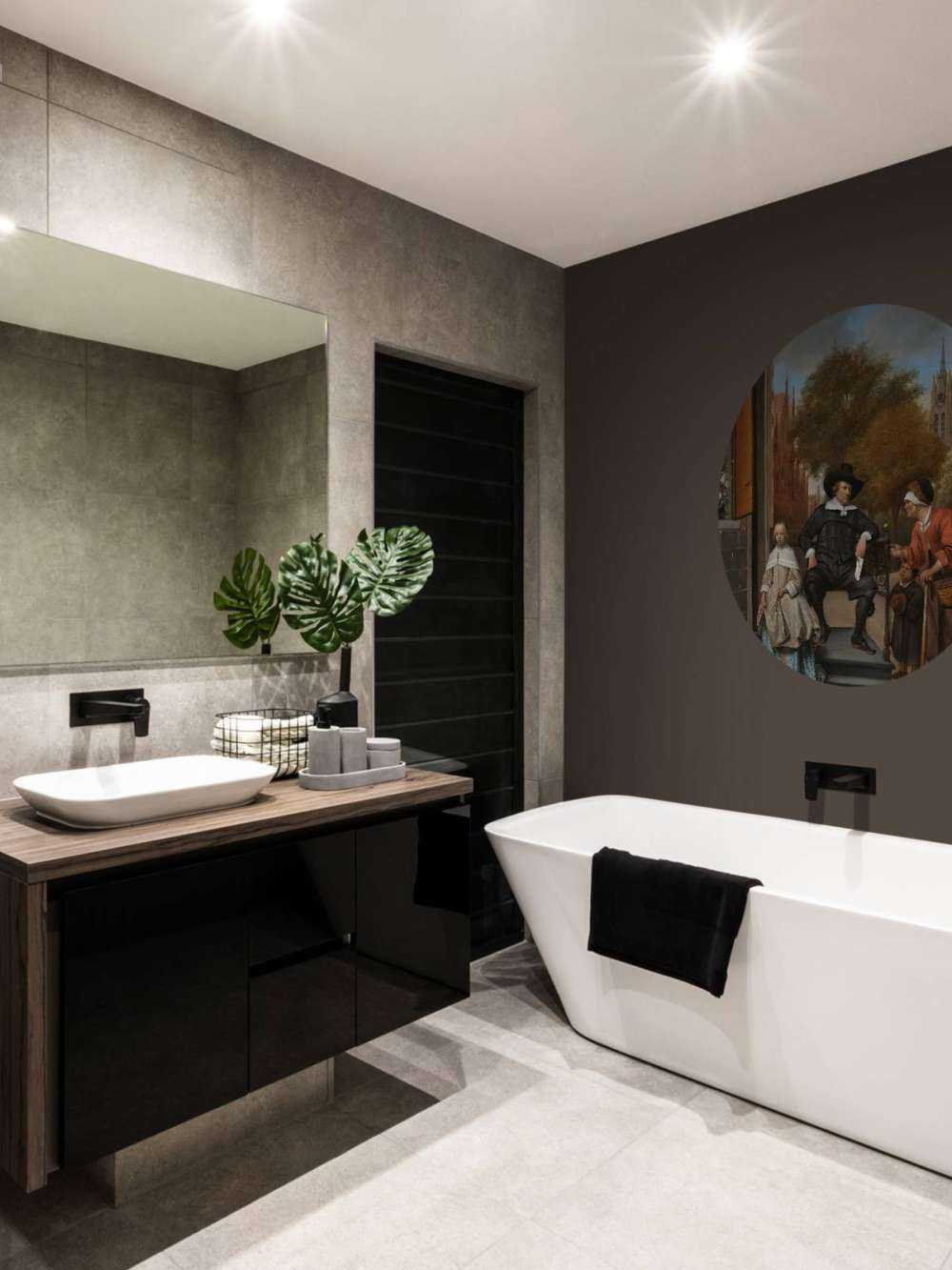 Adolf en Catharina Croeser aan de Oude Delft