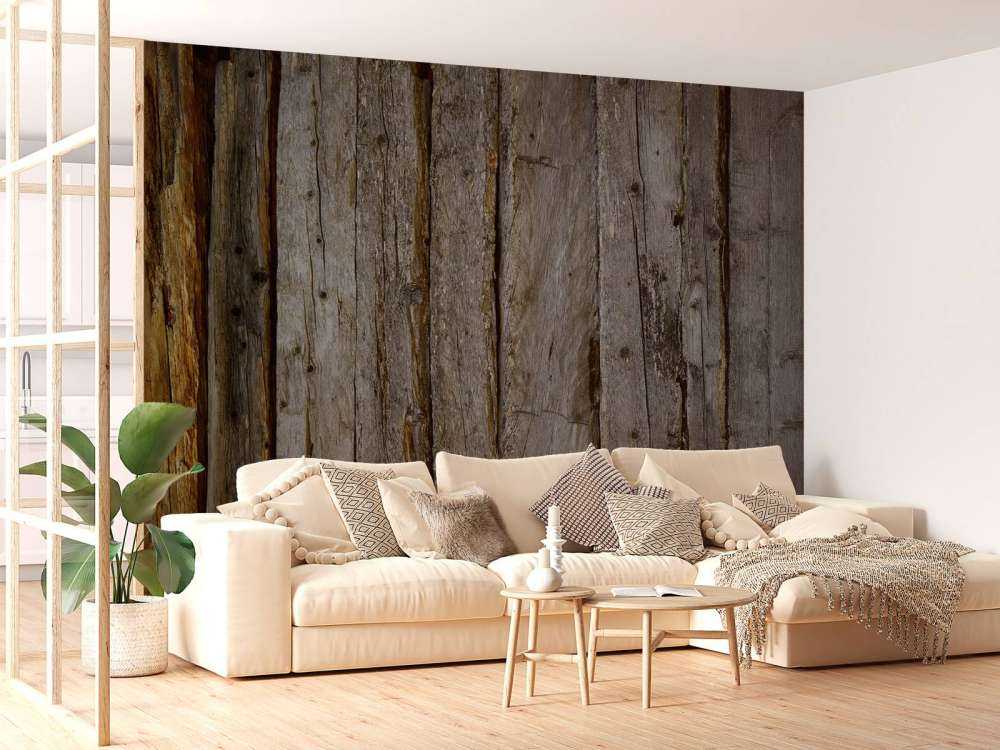 Oude verweerde balken