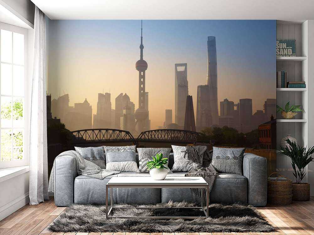 Shanghai bij zonsopkomst