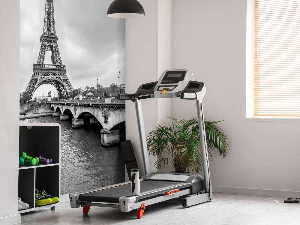 Eiffeltoren in zwart-wit