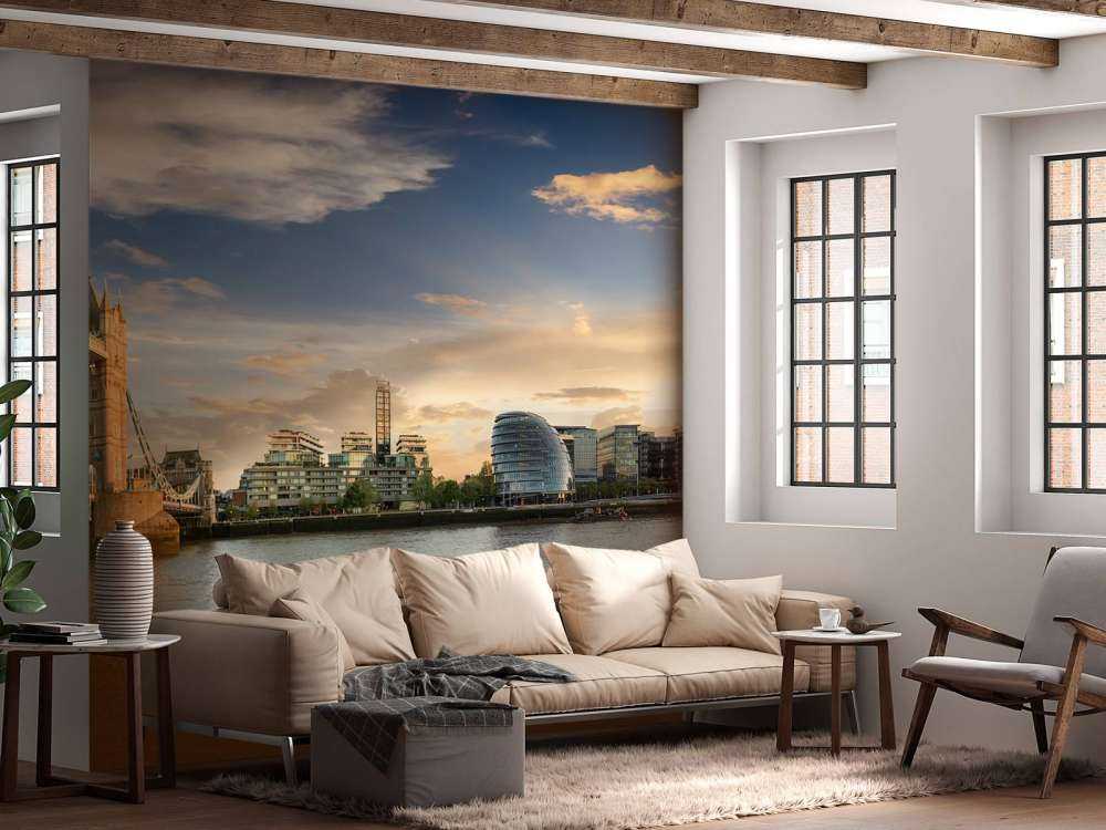 Skyline London met Tower Bridge